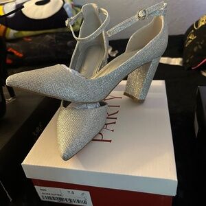 Brand new glittery heels